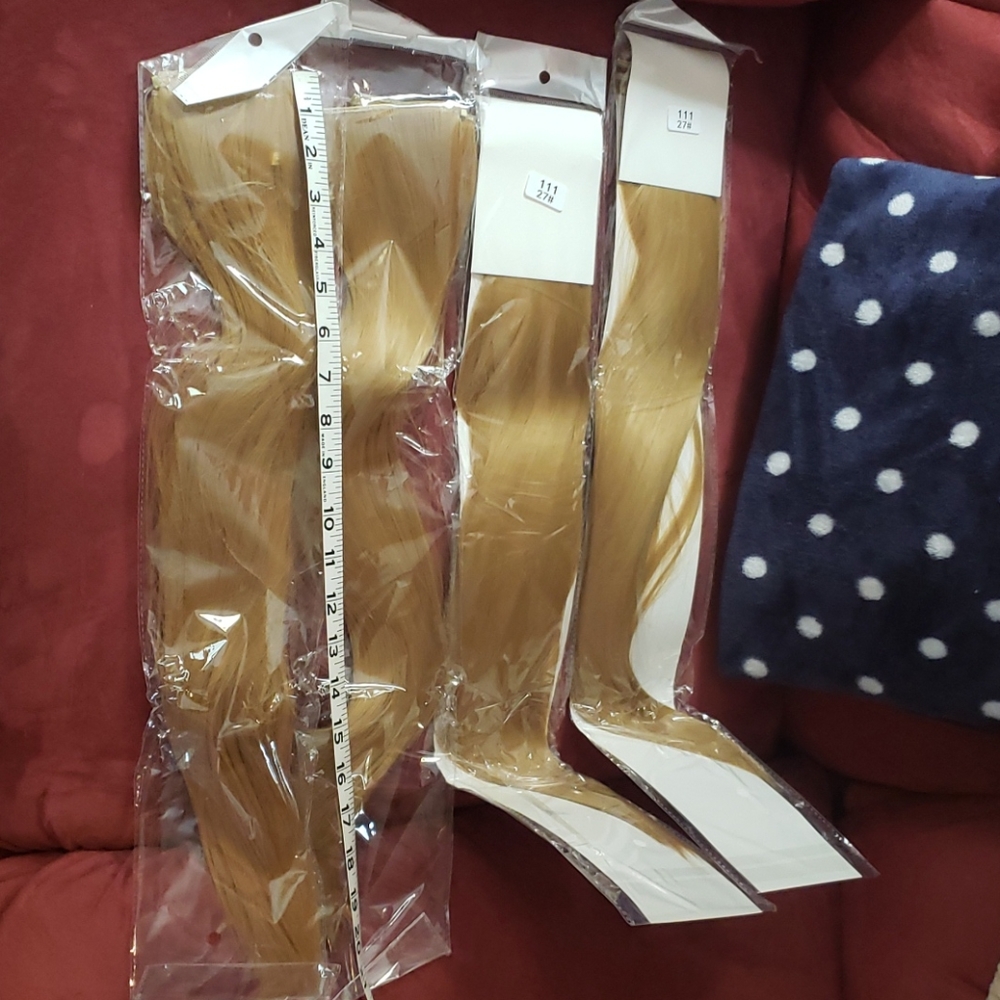 2 sets of Clip in Extensions & 2 Halo Ext. Sets